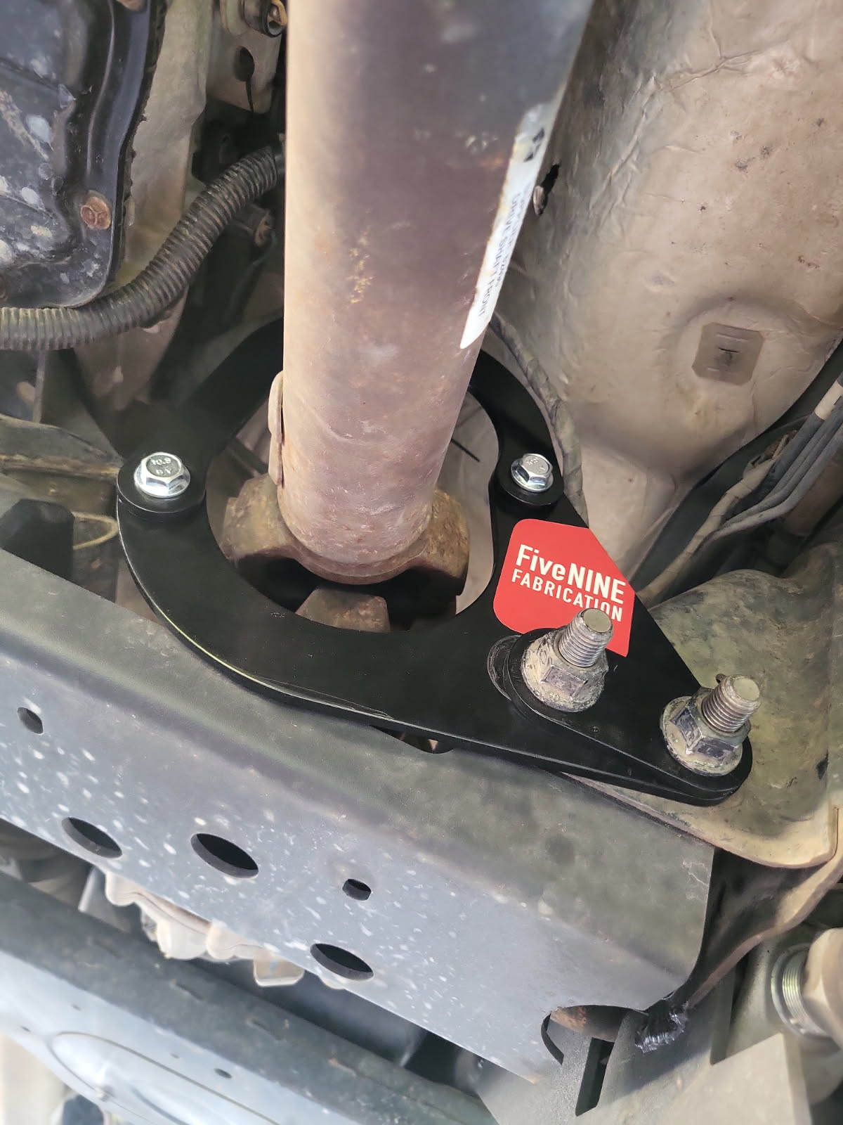 2019-2024 Ram 2500 and 3500 Front Driveshaft Loop Kit for trucks with TRANSFER CASE INDEXING RING KIT