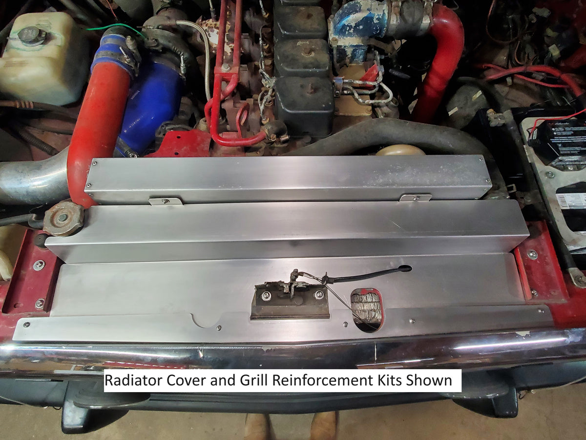 1991.5-1993 Radiator Cover and Grill Reinforcement Kits – Five Nine ...
