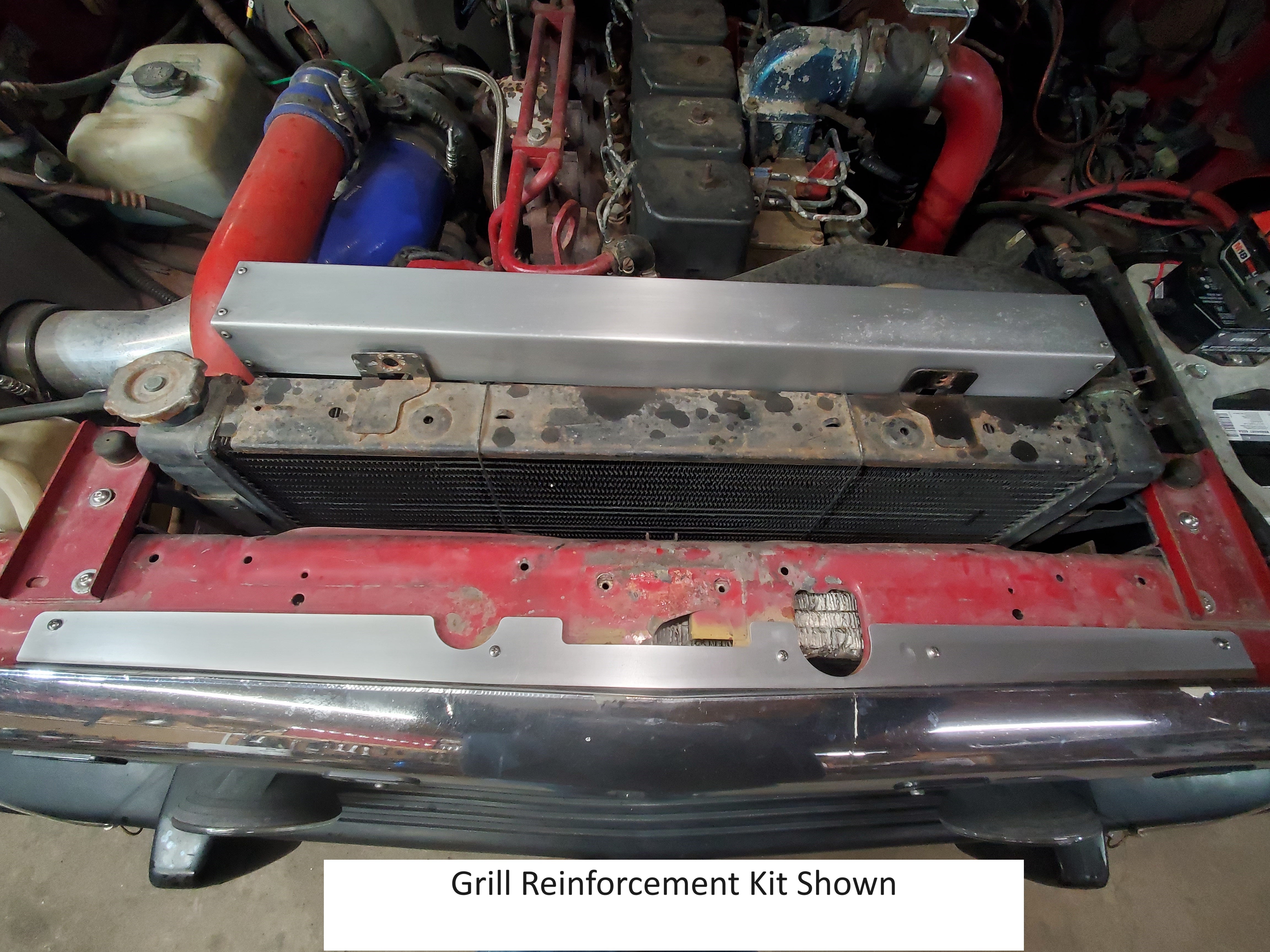 Factory Five Radiator 1991.5-1993 Radiator Cover and Grill Reinforcement Kits – Five Nine ...
