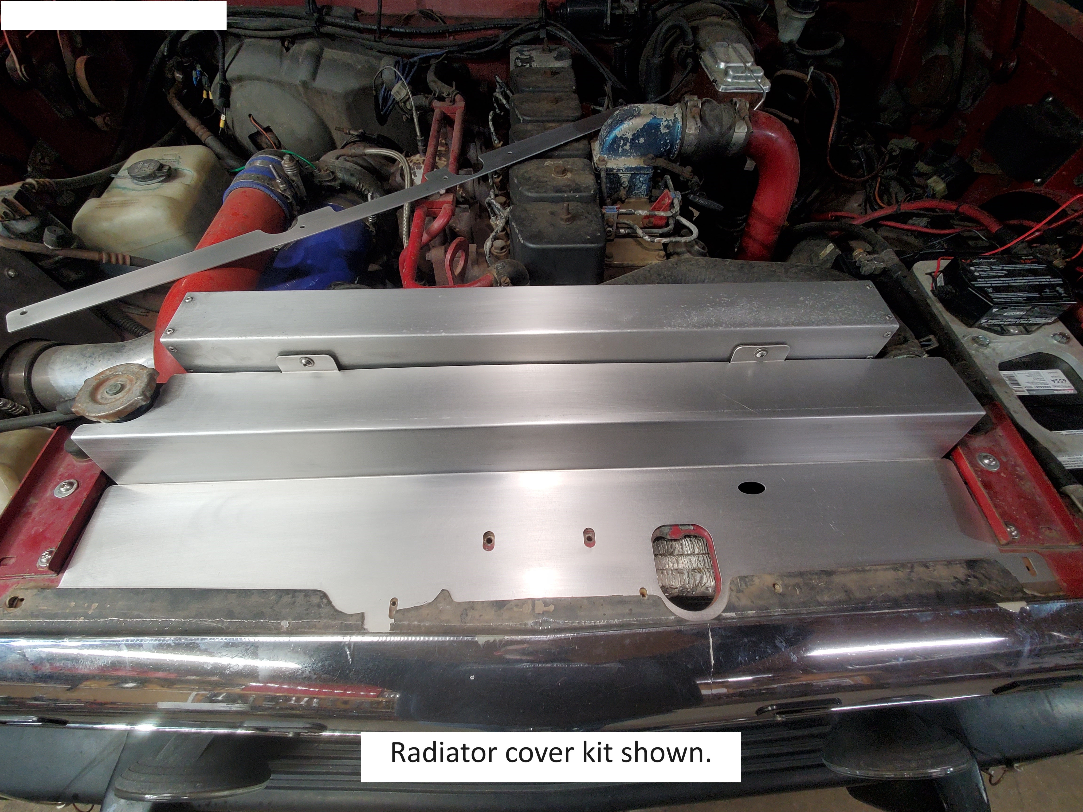 Factory Five Radiator 1991.5-1993 Radiator Cover and Grill Reinforcement Kits – Five Nine ...