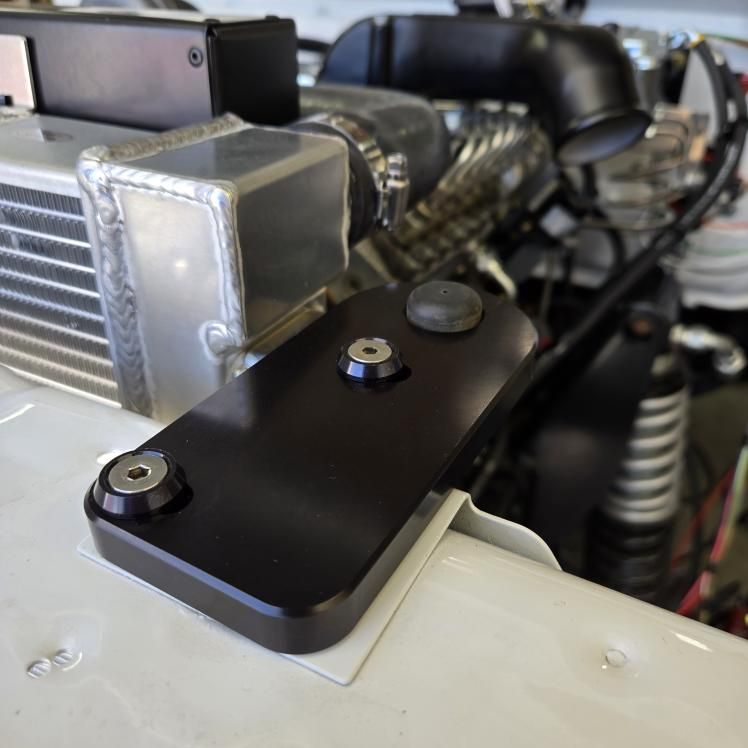 91.5-93 Anodized Billet Aluminum Radiator Support Brackets